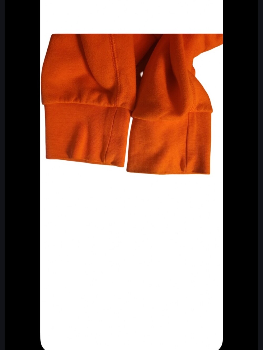 Nike Orange Hoodie with White Swoosh and Graphic - Picture 7 of 7